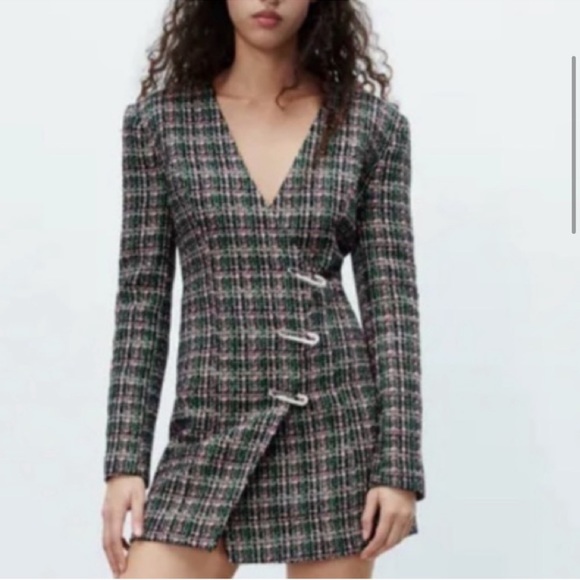 Zara structured blazer dress  NEVER WORN - Picture 7 of 7